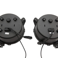 Raxiom 18-22 ג'יפ רנגלר JL/JT 9 אינץ' פנסי LED עם DRL ודיור הילה שחור (עדשה שקופה)