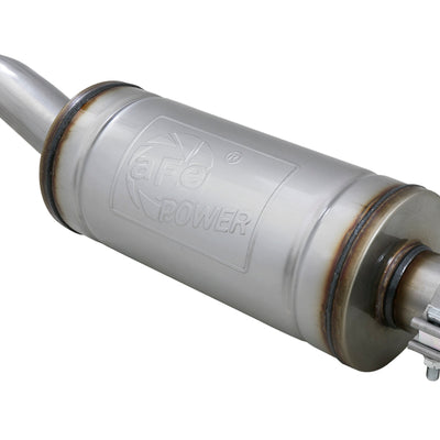 aFe MACH Force-Xp 2.5in 409SS Axle-Back Hi-Tuck מערכת פליטה 18-20 ג'יפ רנגלר (JL) V6 3.6L