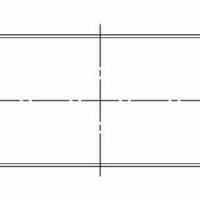 ACL קרייזלר 345, 370 ci (5.7L/6.1L) Hemi .25 Oversize סט מיסבי מוט בעל ביצועים גבוהים