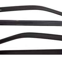 AVS 07-18 Jeep Wrangler Unlimited Ventvisor Low Profile Deflectors 4 pcs - שחור מט