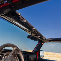 השתוללות 2018-2021 ג'יפ רנגלר JL 4 דלתות Trailview Fastback - יהלום שחור