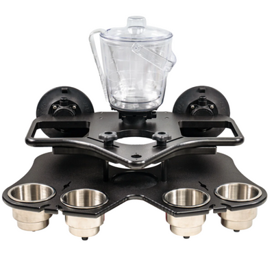 SeaSucker Double Decker Party Barge בר נייד - שחור