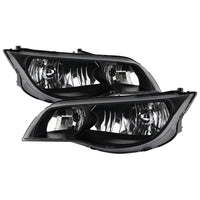 xTune Saturn ION קופה 03-07 (לא סדאן) פנסים קדמיים מסוג OEM - שחור HD-JH-SAION-2D-BK