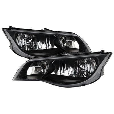 xTune Saturn ION קופה 03-07 (לא סדאן) פנסים קדמיים מסוג OEM - שחור HD-JH-SAION-2D-BK
