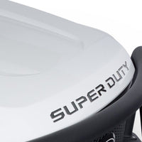 Putco 2023 Ford Super Duty Hood כיתוב פורד כיתוב סמלים (שחור פלטינה)