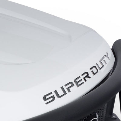 Putco 2023 Ford Super Duty Hood כיתוב פורד כיתוב סמלים (שחור פלטינה)