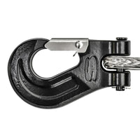 Superwinch 12000 LBS 12V DC 3/8in x 80ft חבל סינטטי SX 12000SR כננת - גרפיט