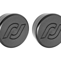 RockJock JK Frame Tube Plugs Frame Front CNC מעובד שחור Delrin