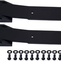 Kentrol 07-18 Jeep Wrangler JK צמד צירי דלת תא המטען - מרקם שחור