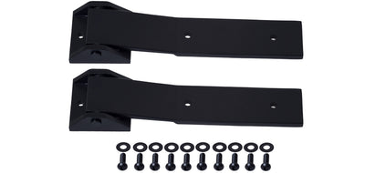 Kentrol 07-18 Jeep Wrangler JK צמד צירי דלת תא המטען - מרקם שחור