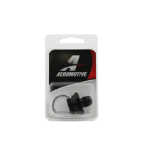Aeromotive AN-06 Holley Carb 7/8 אינץ' x 20 חוטים מתאם קערת הזנה כפולה