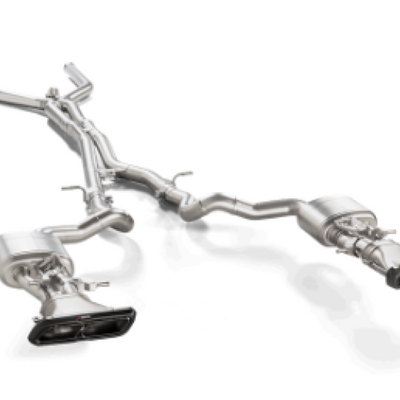 Akrapovic 2018 Mercedes Benz E63 (W213) Evolution Line Cat Back (טיטניום) ללא טיפים