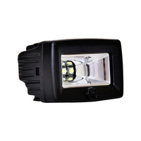 KC HiLiTES C-Series C2 LED 2 אינץ'. אזור גיבוי Flood Light 20w (סינגל) - שחור