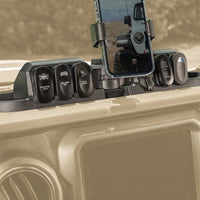 Rugged Ridge 18- 22 Jeep Wrangler JL/ 20-22 Gladiator Eclipse Sun Shade שחור טופ קשיח- שחור