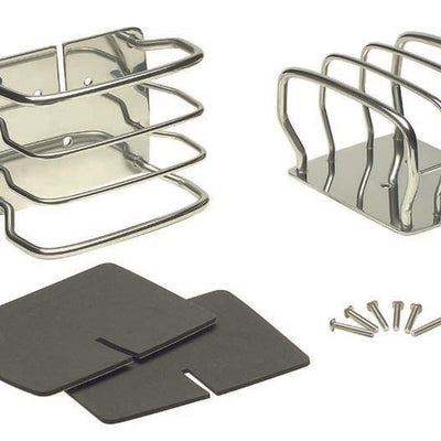 Kentrol 76-06 Jeep Wrangler YJ/TJ Backlight Guard Pair CJ - כסף מלוטש