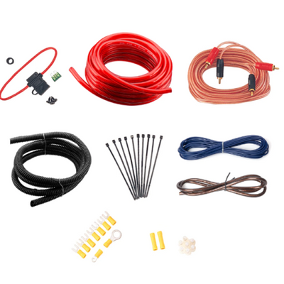 ערכת התקנת מגבר שמע של Boss 10-Gauge