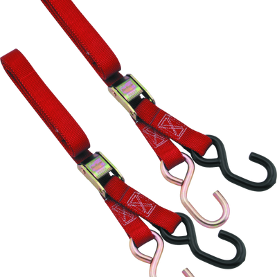 BikeMaster 1x72in Tiedown 20pc קרטון - אדום