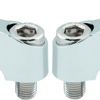 BikeMaster Mirror Extension 10mm Pair - כרום