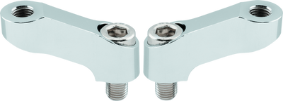 BikeMaster Mirror Extension 10mm Pair - כרום