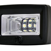 KC HiLiTES C-Series 2 אינץ'. C2 LED Light 20w Area Flood Beam (Pir Pack System) - שחור
