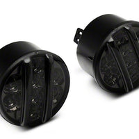 Raxiom 07-18 ג'יפ רנגלר JK Axial LED איתותים קדמיים (מעושן)