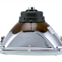 Hella Vision Plus 8 אינץ' x 6 אינץ' פנס ראש המרת קרן אטומה - מנורה יחידה