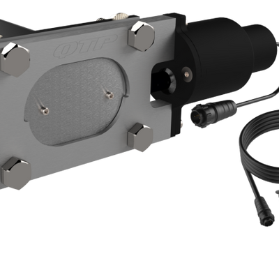 QTP Bolt-On QTEC Low Profile Oval Valve Electric Cutout