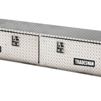 Tradesman אלומיניום עליון מארז L-Wing Box (72 אינץ') - Brite