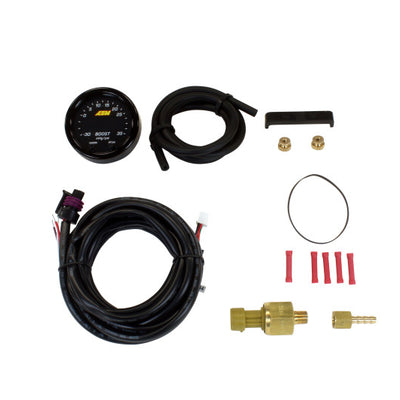 AEM X-Series לחץ דחיפה -30inHg 35psi מד