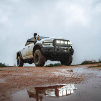 KC HiLiTES SlimLite 8 אינץ'. מגן אור LED (מגן בלבד) - שקוף