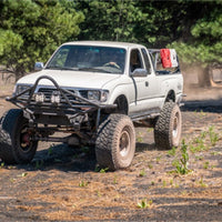 KC HiLiTES SlimLite 6 אינץ'. LED אור 50w Spot Beam (מערכת Pair Pack) - שחור