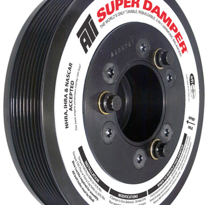 דמפר ATI - 7.45 אינץ' - פלדה - 8 גרב - פורד 7.3 - Powerstroke - 99-03 - Ext Bal - 3 טבעת - דיזל