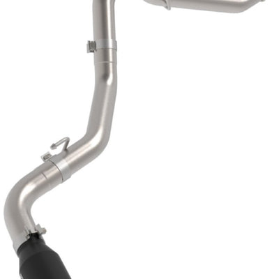 aFe 2021+ Jeep Gladiator V6-3.0L (td) Vulcan Series 3in 304 SS DPF-Back System - קצה שחור