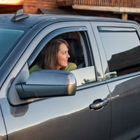 Lund 07-17 Jeep Wrangler Unlimited Ventvisor Elite Deflectors Window - Smoke (4 Pc.)