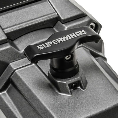 Superwinch 12000 LBS 12V DC 3/8in x 85ft Wire Rope SX 12000 Winch - גרפיט