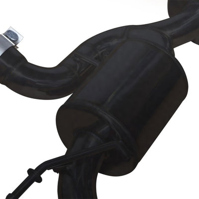 Injen 07-17 Jeep Wrangler JK 3.6L/3.8L 63mm Stealth Black Axle Back with 4in Black Tips