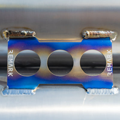 הערה 2017+ הונדה סיוויק Type-R FK8 אגזוז מלא טיטניום Cat-Back