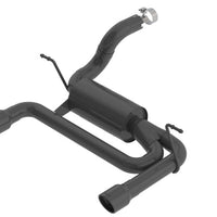 Borla 2018 ג'יפ רנגלר JL/JLU 3.6L 2DR/4DR ATAK SS סרן אחורי אגזוז מצופה שחור עם טיפים של 3.5 אינץ'