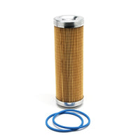 אלמנט החלפת נייר Fuelab 10 מיקרון - 5 אינץ' עם 2 טבעות O-והוראות