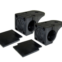 KC HiLiTES אוניברסלי צינור קלאמפ סט תושבת קלה / 1.25 אינץ'. עד 1.5 אינץ'. בר (זוג)