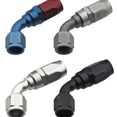 Fragola -10AN x 60 מעלות קצה צינור זרימת כוח - שחור