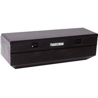 ארגז כלים למשאית סלולרית מאלומיניום (56 אינץ') - שחור