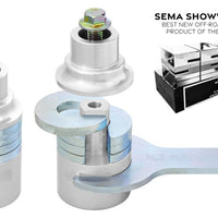 RockJock JL/JT/JK לא כולל 392 מעצורים קדמיים מתכווננים עם חומרה