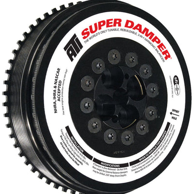 מנחת ATI - 7.98 אינץ' - פלדה - 8 Grv - Cummins - 07.5-15 6.7L w/Reluctor Wheel - 3 Ring Hvy - דיזל