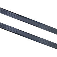 Fishbone Offroad 2019+ Dodge Ram 1500 Quad Cab מדרגות צד סגלגלות - מרקם שחור