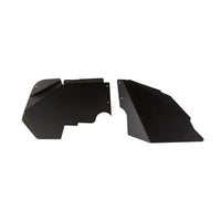 Rugged Ridge Fender Liners אלומיניום קדמי שחור 07-18 ג'יפ רנגלר JK/JKU