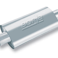 Borla XR-1 Racing Sportsman 2 1/2 אינץ' שקע / 2 1/2 אינץ' כניסת 16 אינץ' מארז סגלגל