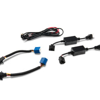 Raxiom 97-18 Jeep Wrangler TJ/JK Axial Spider LED פנס עם Amber DRL- Chrome Hsng (עדשה שקופה)