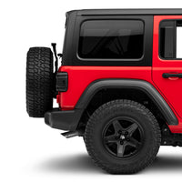 Raxiom 18-22 ג'יפ רנגלר JL פנסים אחוריים LED- בית שחור (עדשה מעושנת)