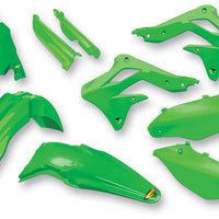 Cycra 13-16 Kawasaki KX250F Powerflow Body Kit - OEM ירוק